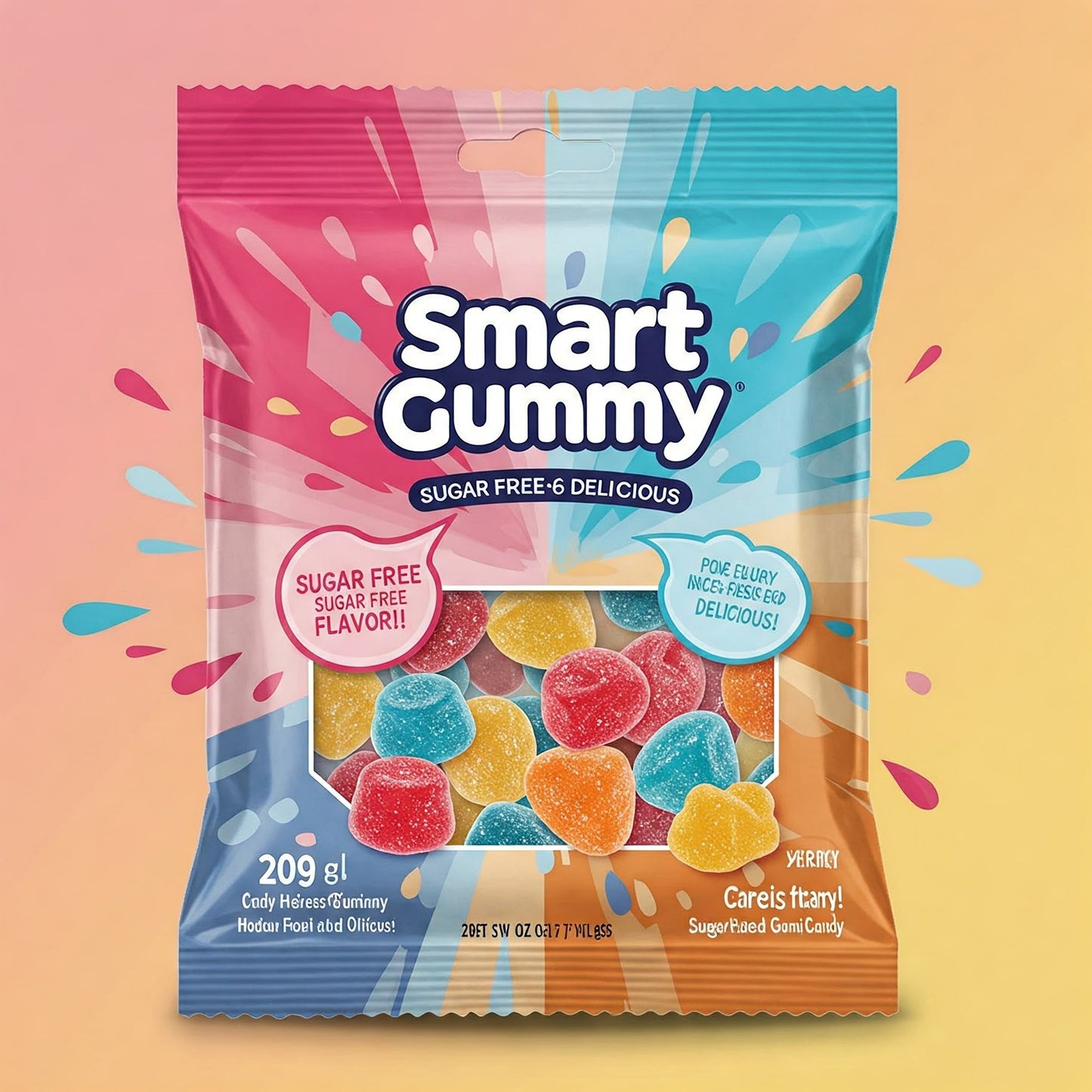 スマートグミ スタンダード フルーツミックス 24g